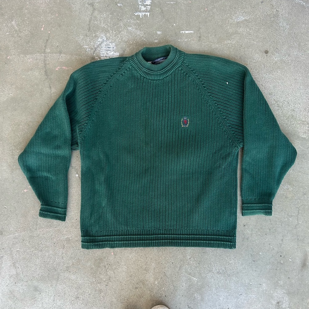 Vintage 1990s Tommy Hilfiger heavy cotton sweater